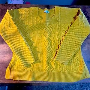 Madewell Mustard Sweater Sz. S